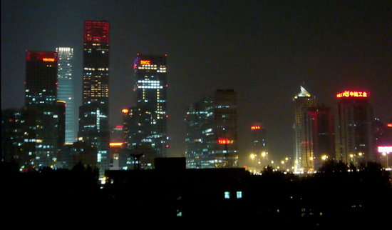 “國貿商圈夜景”/